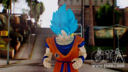Goku SSJ God Blue (SSGSS) for GTA San Andreas