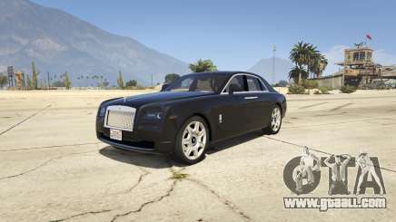 Rolls Royce Ghost 2014 for GTA 5