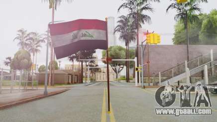 Iraq Flag HD for GTA San Andreas