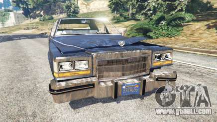 Cadillac Fleetwood Brougham 1985 [rusty] for GTA 5