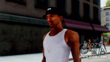 Mafia Cap Black White for GTA San Andreas