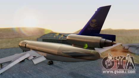 McDonnell-Douglas DC-10-30 Saudia for GTA San Andreas