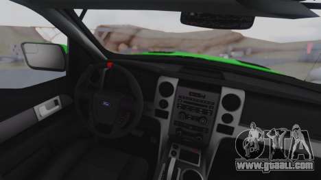 Ford F-150 SVT Raptor 2012 for GTA San Andreas
