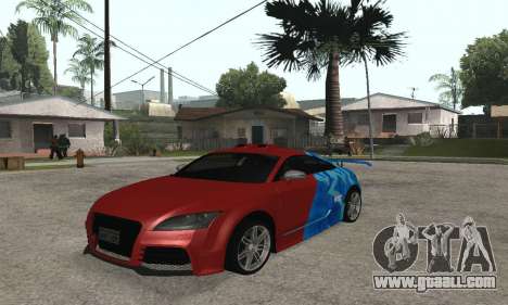 Audi TT-RS Tunable for GTA San Andreas
