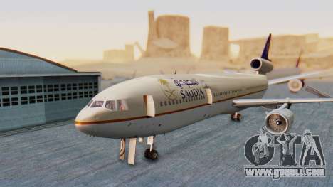 McDonnell-Douglas DC-10-30 Saudia for GTA San Andreas