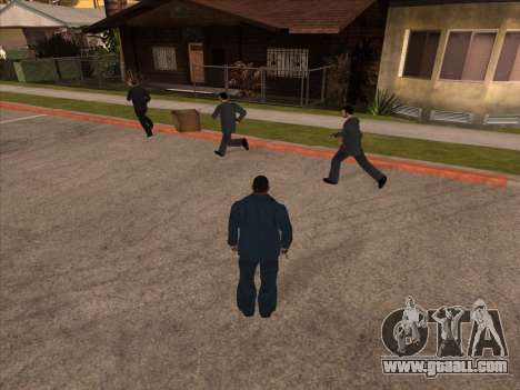 Russian mafia in Ganton for GTA San Andreas