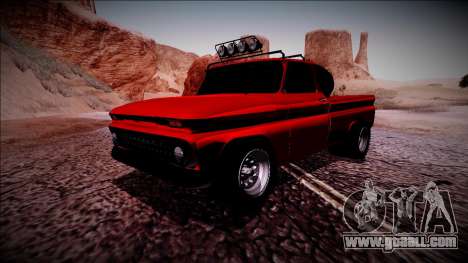 Chevrolet C10 Rusty Rebel for GTA San Andreas