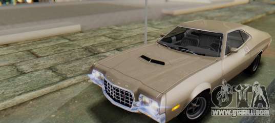 Ford Gran Torino Sport SportsRoof (63R) 1972 PJ1 for GTA San Andreas