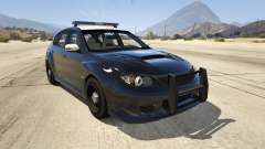 LAPD Subaru Impreza WRX STI for GTA 5