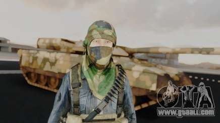 Somalia Militia Woodland Camo for GTA San Andreas
