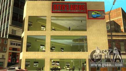 The revival of car dealership Ottos autos for GTA San Andreas