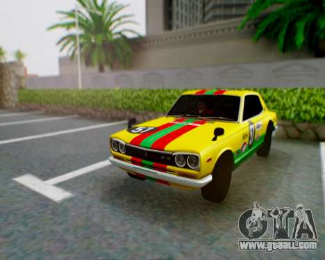 Nissan 2000GT-R [C10] Tunable for GTA San Andreas