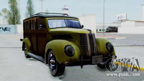 Ford V-8 De Luxe Station Wagon 1937 Mafia2 v1 for GTA San Andreas