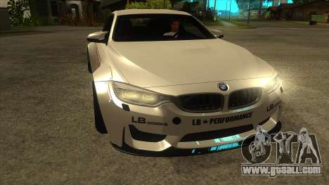 BMW M4 Liberty Walk Performance for GTA San Andreas