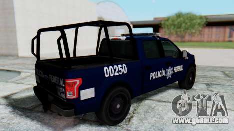 Ford F-150 2015 Policia Federal for GTA San Andreas