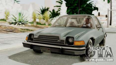 AMC Pacer 1978 IVF for GTA San Andreas