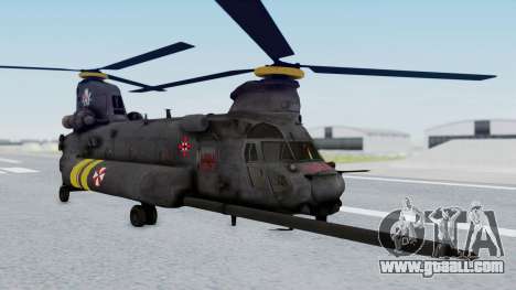 MH-47 Umbrella U.S.S for GTA San Andreas