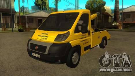 Fiat Ducato Road Asisstance for GTA San Andreas