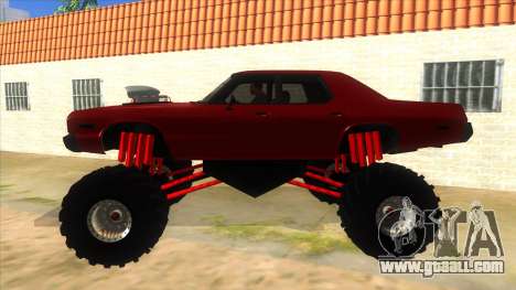 1974 Dodge Monaco Monster Truck for GTA San Andreas