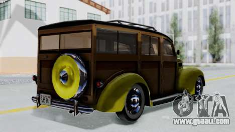 Ford V-8 De Luxe Station Wagon 1937 Mafia2 v1 for GTA San Andreas