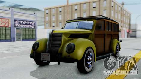 Ford V-8 De Luxe Station Wagon 1937 Mafia2 v2 for GTA San Andreas