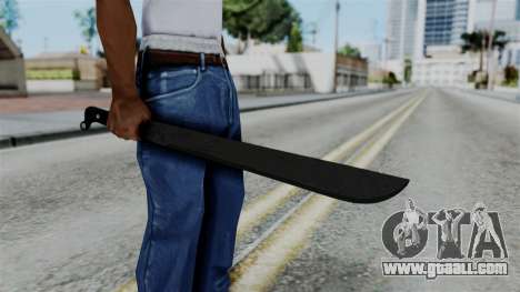 No More Room in Hell - Machete for GTA San Andreas