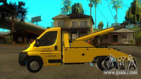 Fiat Ducato Road Asisstance for GTA San Andreas