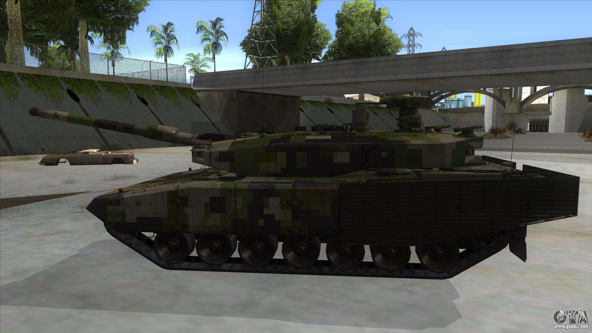 MBT52 Kuma for GTA San Andreas