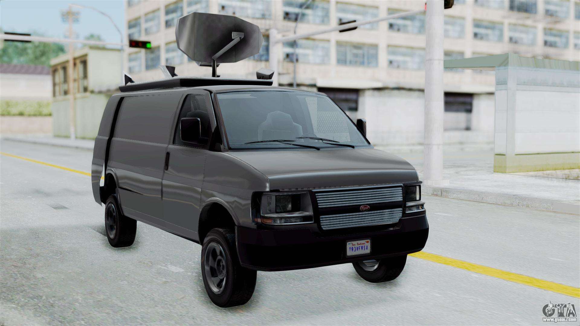 Vapid Speedo Newsvan for GTA San Andreas