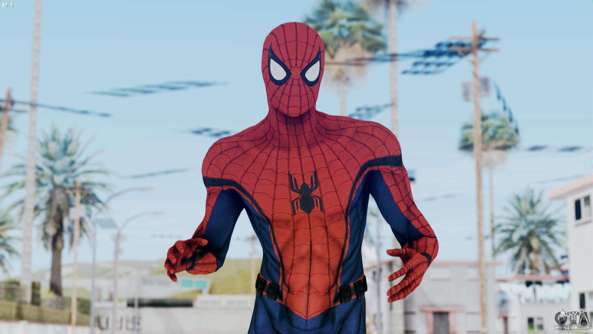 Civil War Spider-Man for GTA San Andreas
