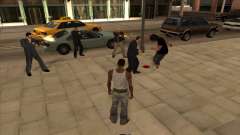 Russians in the Shopping district for GTA San Andreas