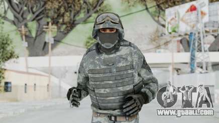 Acu Soldier Balaclava v4 for GTA San Andreas