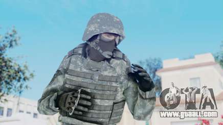 Acu Soldier Balaclava v3 for GTA San Andreas