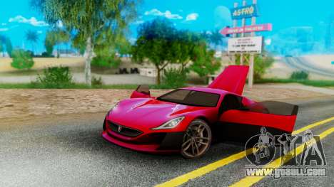 Rimac Concept One for GTA San Andreas