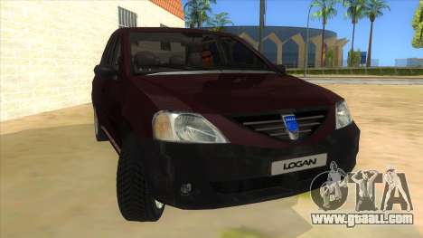 Dacia Logan V2 Final for GTA San Andreas