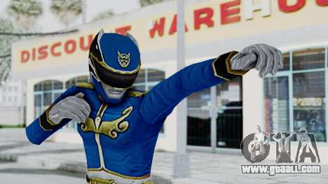 Power Rangers Megaforce - Blue for GTA San Andreas