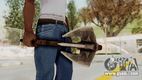 Skyrim Iron Mace for GTA San Andreas