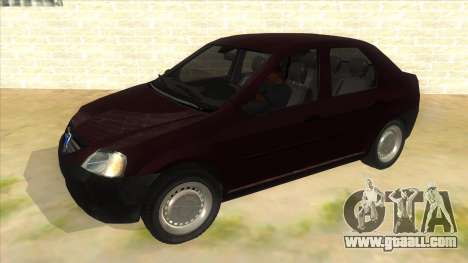 Dacia Logan V2 Final for GTA San Andreas