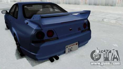 Nissan Skyline R33 GT-R V-Spec 1995 for GTA San Andreas