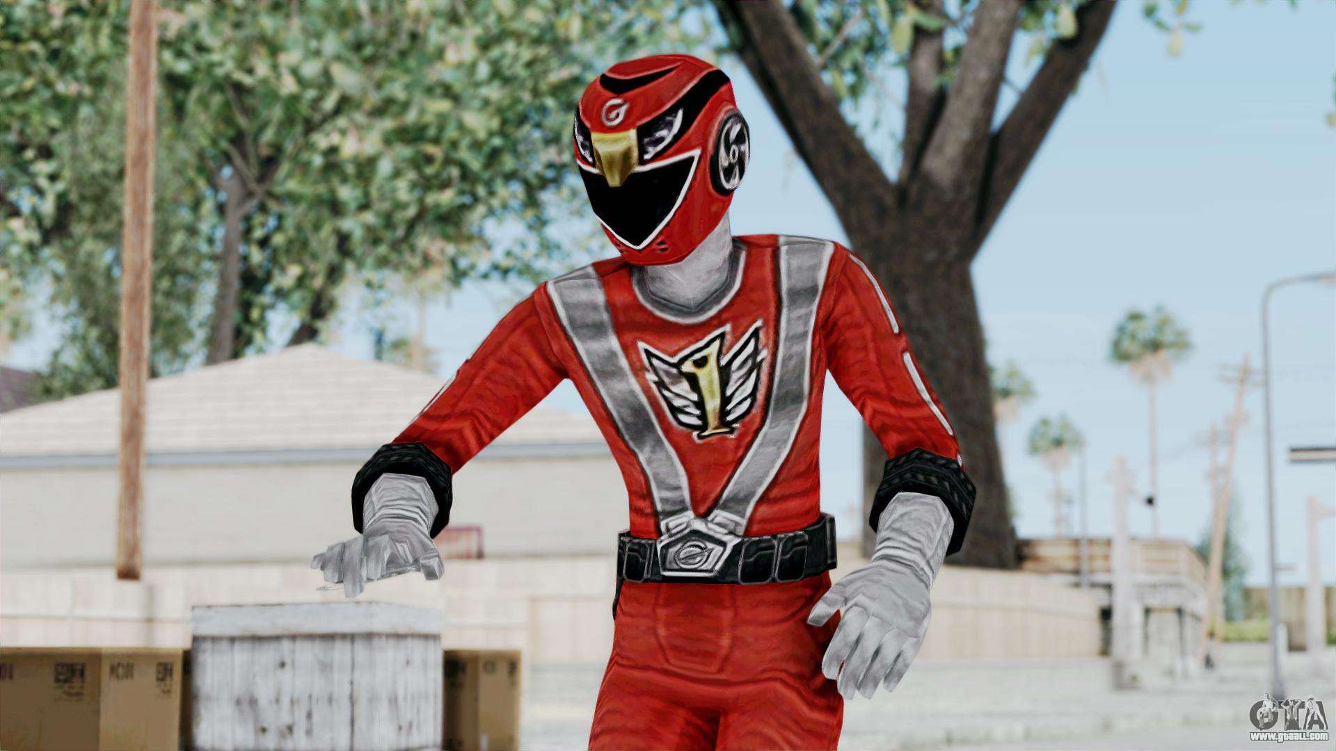 Power Rangers RPM - Red for GTA Andreas
