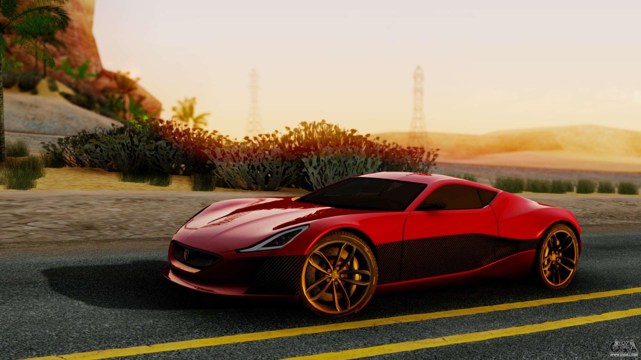 Rimac concept two gta 5 фото 65