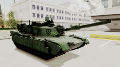 M1A2 Abrams Woodland Croatian for GTA San Andreas