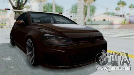 Volkswagen Golf 7 Stance for GTA San Andreas