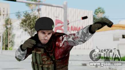 Black Mesa - Wounded HECU Marine Beret for GTA San Andreas