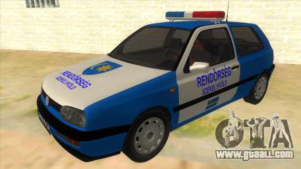 Volkswagen Golf 3 Police for GTA San Andreas