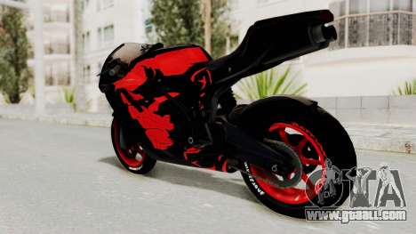 Bati Batik Hellboy Motorcycle v3 for GTA San Andreas