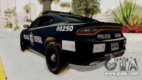 Dodge Charger RT 2016 Federal Police for GTA San Andreas