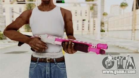 GTA 5 Pump Shotgun Pink for GTA San Andreas