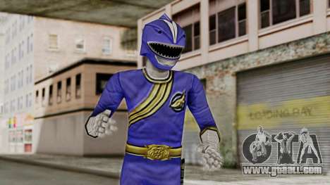 Power Rangers Wild Force - Blue for GTA San Andreas