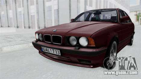 BMW 525i E34 1994 LT Plate for GTA San Andreas
